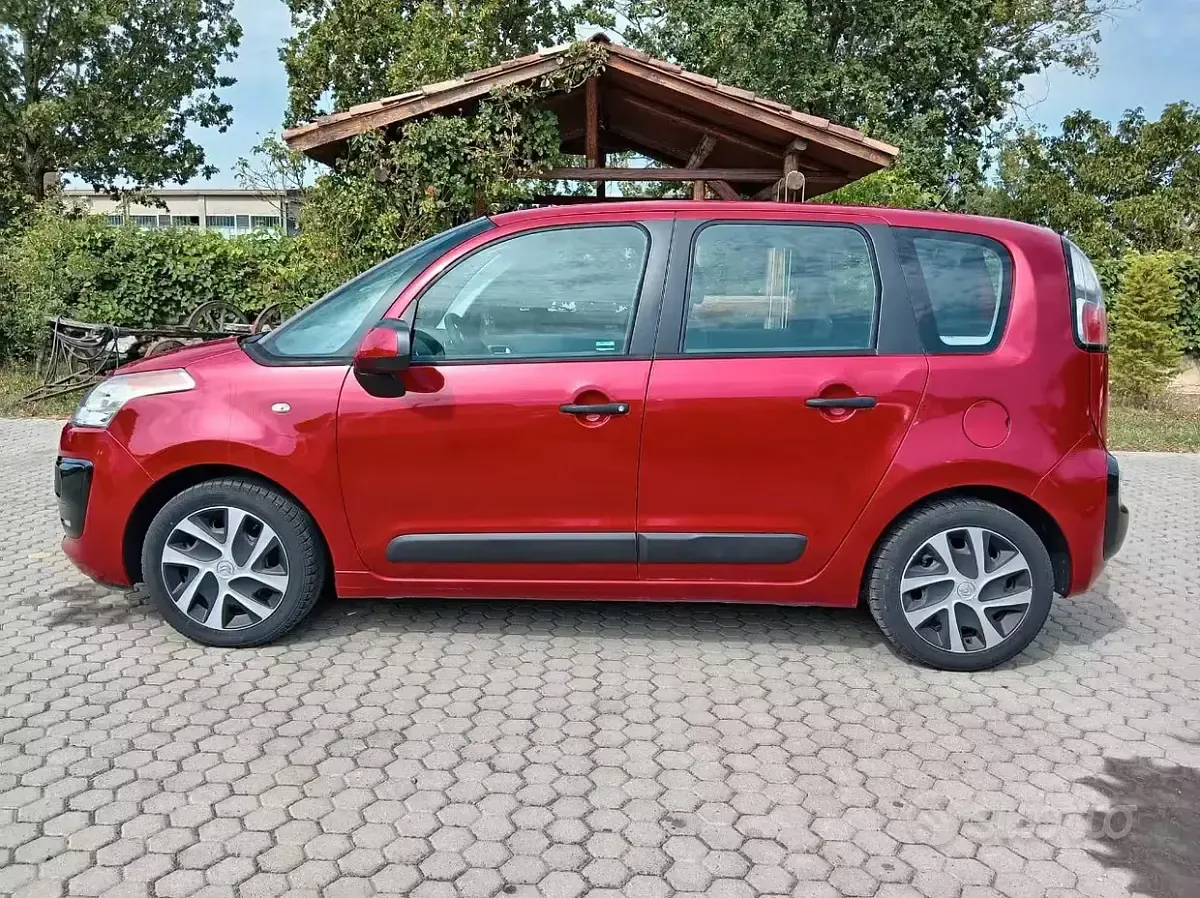 Usata Citroën C3 Picasso Exclusive 95 CV (69 kW) 2013 Rosso Monovolume