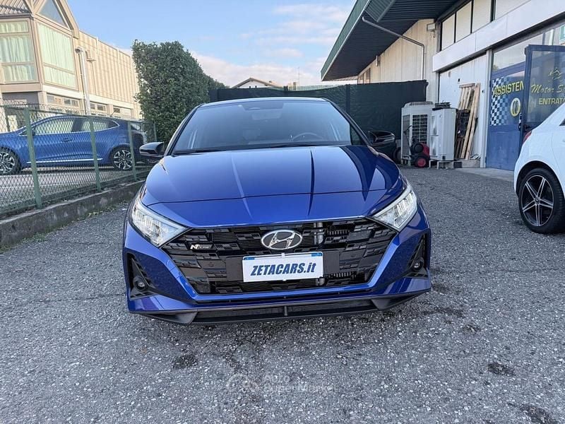 Usata Hyundai i20 N Line 120 CV (88 kW) 2023 Blu/azzurro Utilitaria