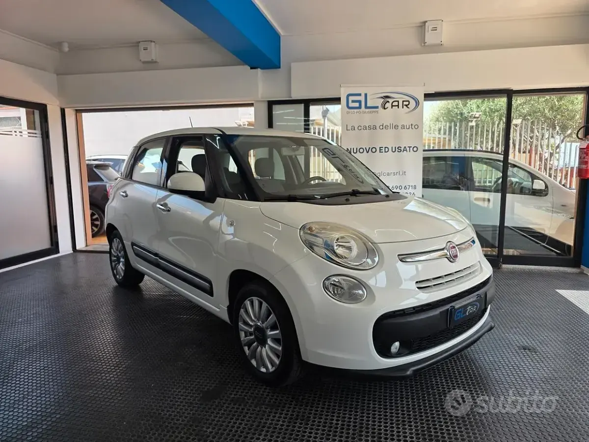 Usata Fiat 500L Lounge 95 CV (69 kW) 2016 Bianco Monovolume