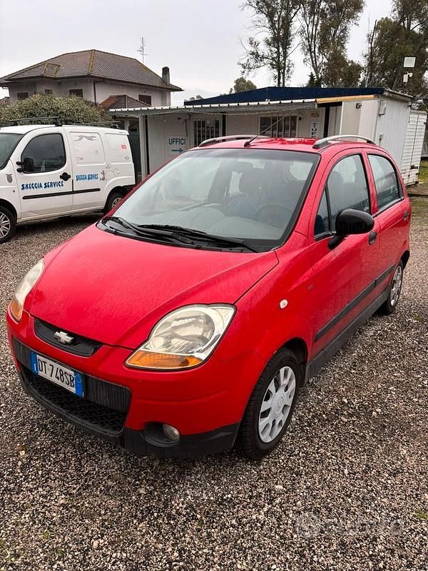Usata Chevrolet Matiz 2009 Rosso Utilitaria