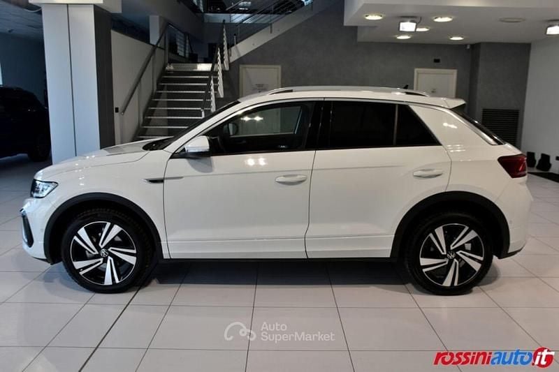 Usata VW T-Roc R-line Plus 150 CV (110 kW) 2023 Bianco SUV