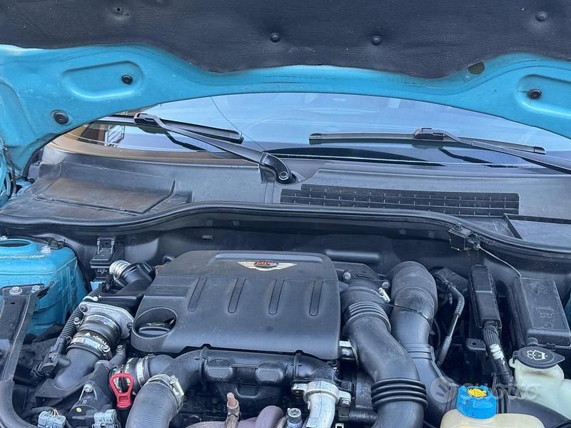 Usata Mini Cooper D 116 CV (85 kW) 2007 Blu Utilitaria