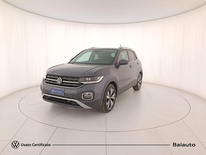 Grigio Usata 2024 VW T-Cross Advance SUV | 21.900 € (Buon prezzo) - Immagine 1/4