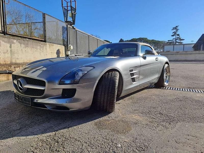 Usata Mercedes SLS AMG AMG 571 CV (419 kW) 2012 Grigio Coupé