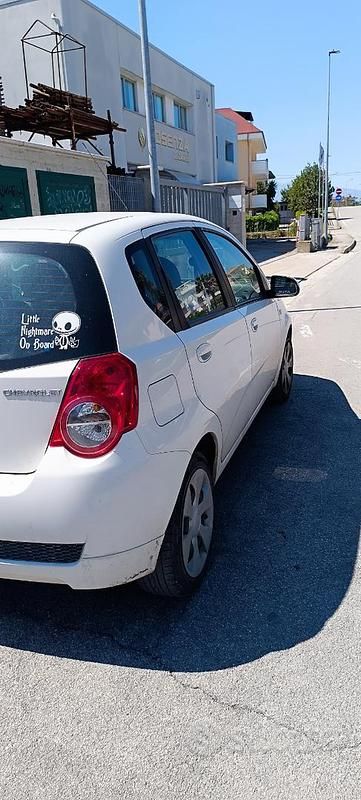Usata Chevrolet Aveo 2010 Bianco Utilitaria
