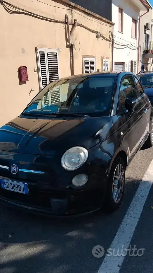 Usata Fiat 500 Sport 75 CV (55 kW) 2010 Nero Utilitaria