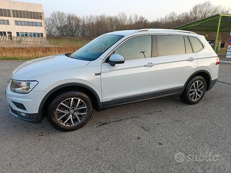 Usata VW Tiguan Allspace Business 150 CV (110 kW) 2018 Bianco SUV