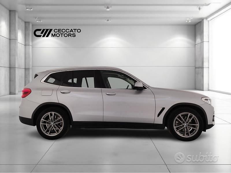 Usata BMW X3 Advantage 190 CV (139 kW) 2019 Argento SUV