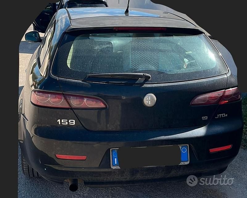Usata Alfa Romeo 159 150 CV (110 kW) 2007 Nero Station wagon