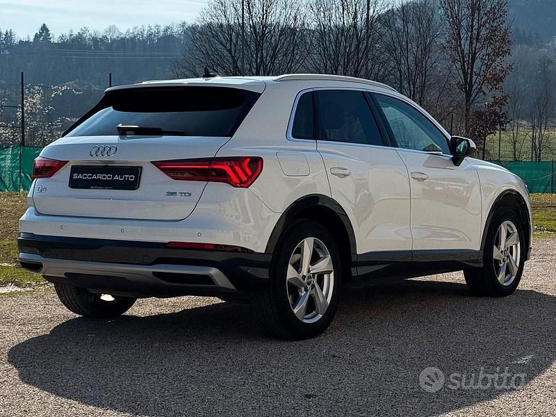 Usata Audi Q3 Advanced 150 CV (110 kW) 2019 Bianco SUV