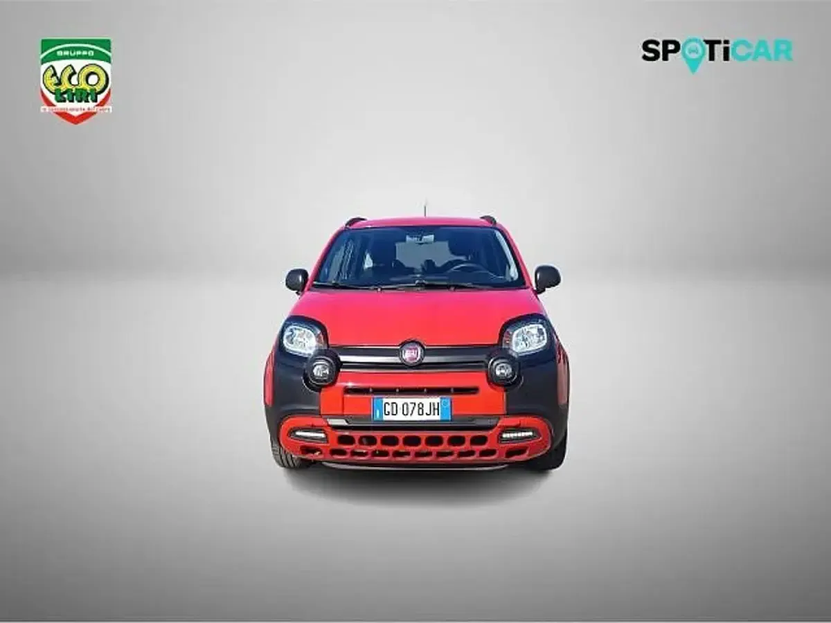 Usata Fiat Panda S 69 CV (50 kW) 2020 Rosso Utilitaria