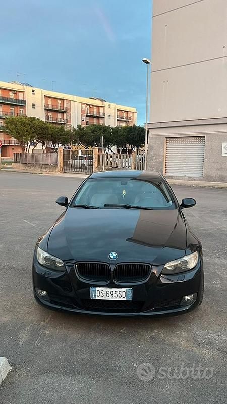 Usata BMW 320 2008 Nero Coupé