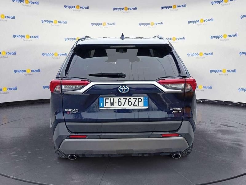 Usata Toyota RAV4 Hybrid Lounge 222 CV (163 kW) 2019 Blu/azzurro SUV