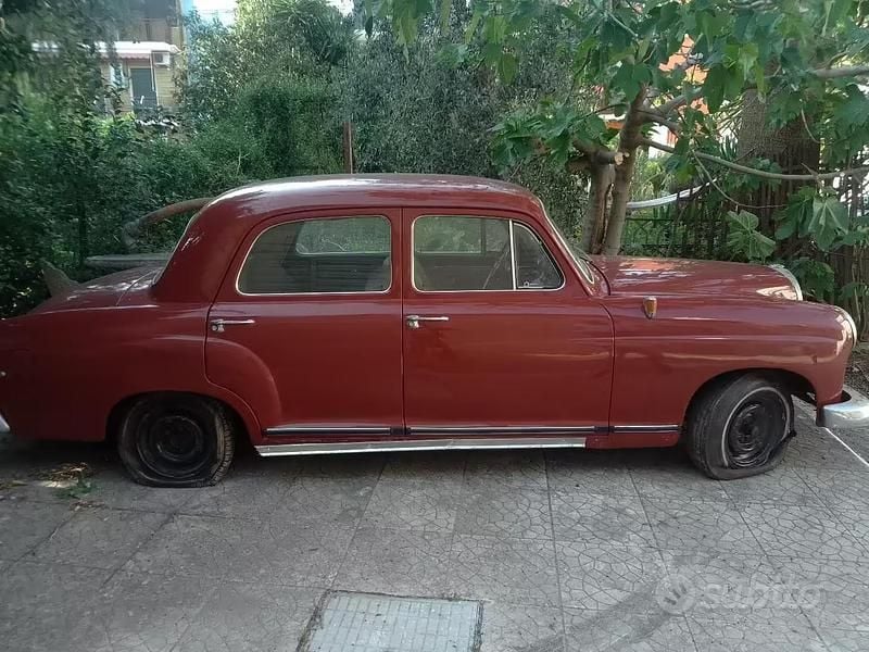 Usata Mercedes 180 1950 Rosso Berlina
