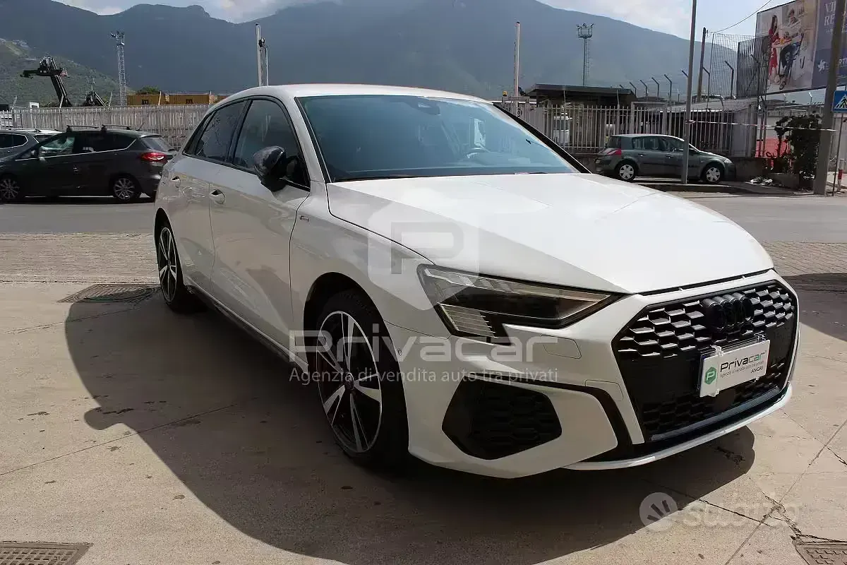 Usata Audi A3 Sportback S-Line 150 CV (110 kW) 2020 Bianco Utilitaria