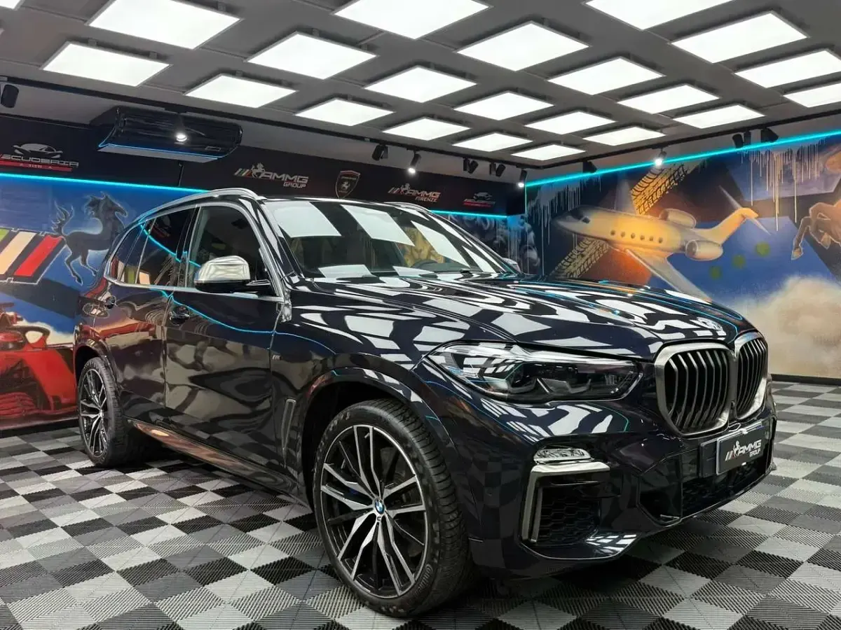 Usata BMW X5 400 CV (294 kW) 2020 Blu/azzurro SUV