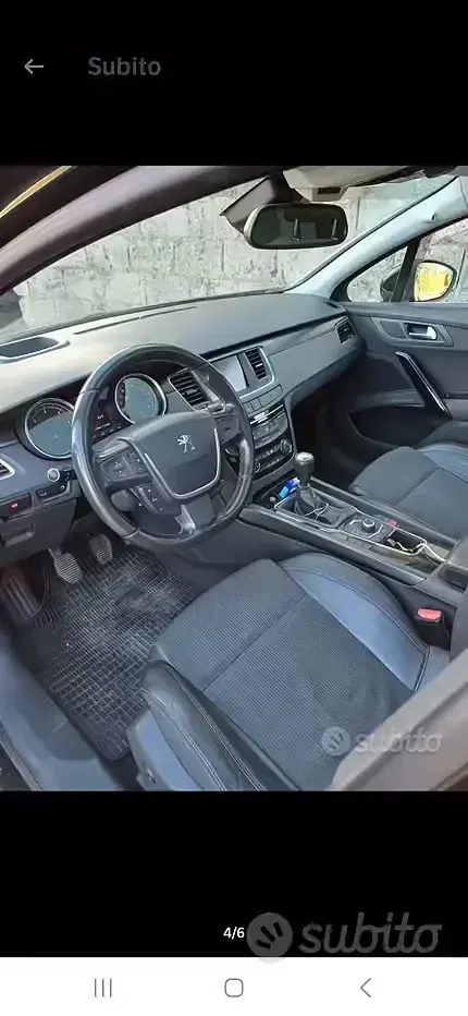 Usata Peugeot 508 SW 140 CV (102 kW) 2011 Nero Station wagon