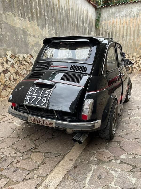 Usata Fiat 500 1970 Nero Coupé