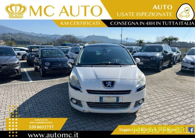 Usata Peugeot 5008 150 CV (110 kW) 2010 Bianco Monovolume