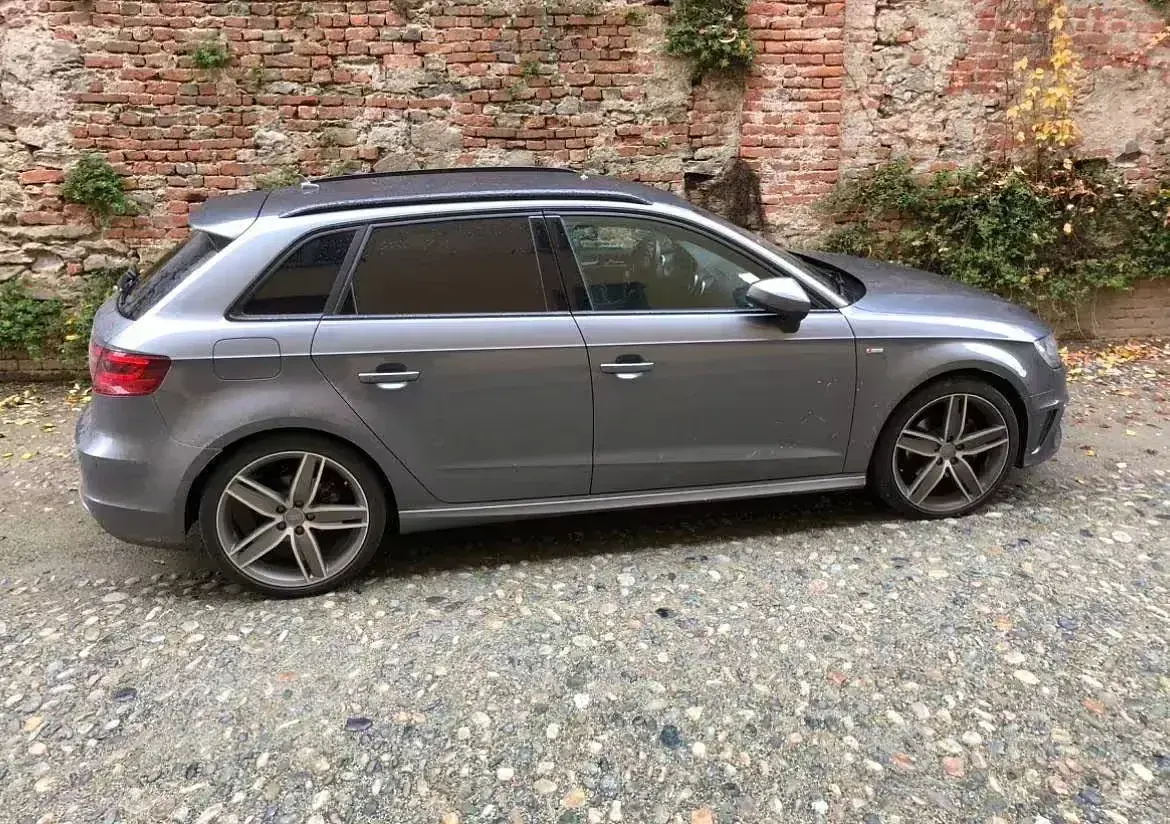 Usata Audi A3 S-Line 184 CV (135 kW) 2016 Grigio Berlina