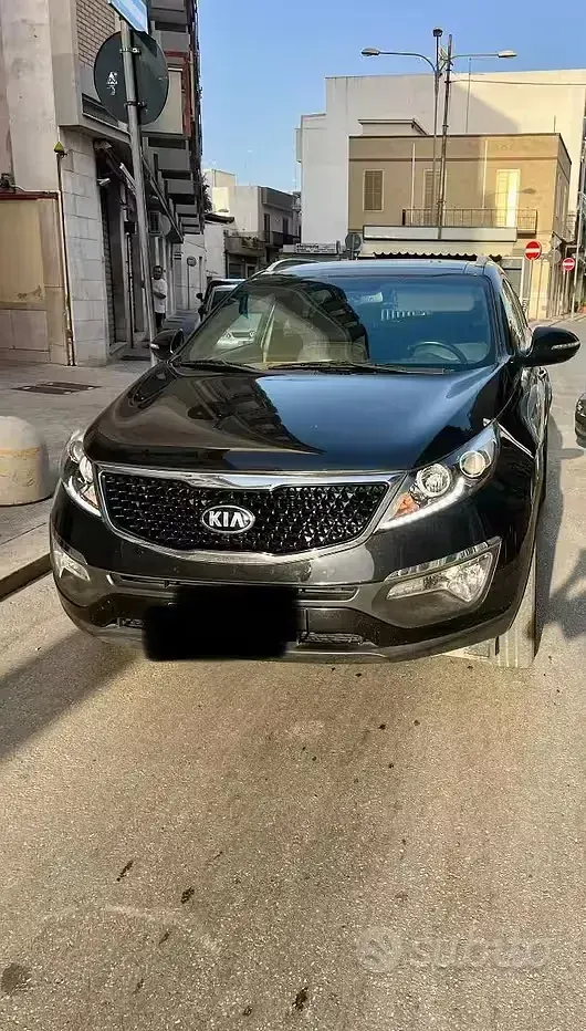 Usata Kia Sportage 116 CV (85 kW) 2015 Nero SUV