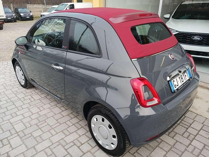 Usata Fiat 500C 69 CV (50 kW) 2022 Grigio Cabrio