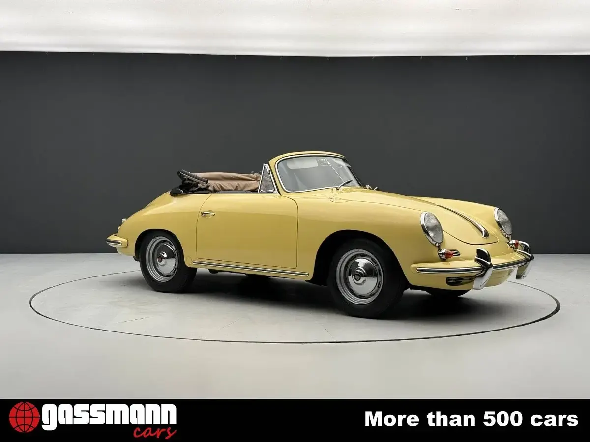Usata Porsche 356 B 60 CV (44 kW) 1963 Giallo Cabrio