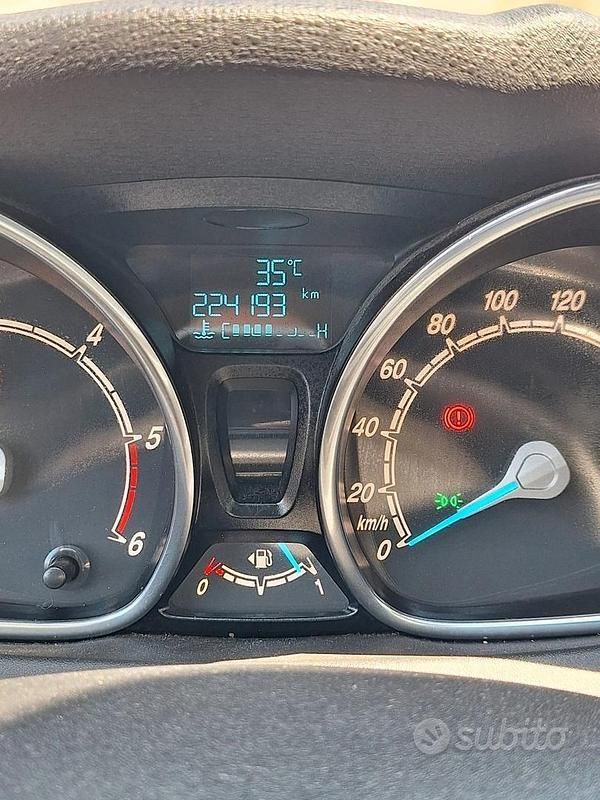 Usata Ford Fiesta Titanium 75 CV (55 kW) 2015 Nero Utilitaria