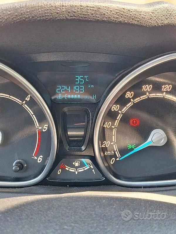 Usata Ford Fiesta Titanium 2015 Nero Utilitaria