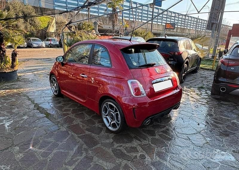 Usata Abarth 595 140 CV (102 kW) 2015 Rosso Berlina