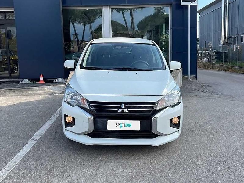 Usata Mitsubishi Space Star Intense 71 CV (52 kW) 2022 Bianco Utilitaria