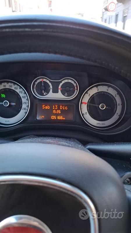 Usata Fiat 500L Pop Star 95 CV (69 kW) 2017 Marrone Monovolume