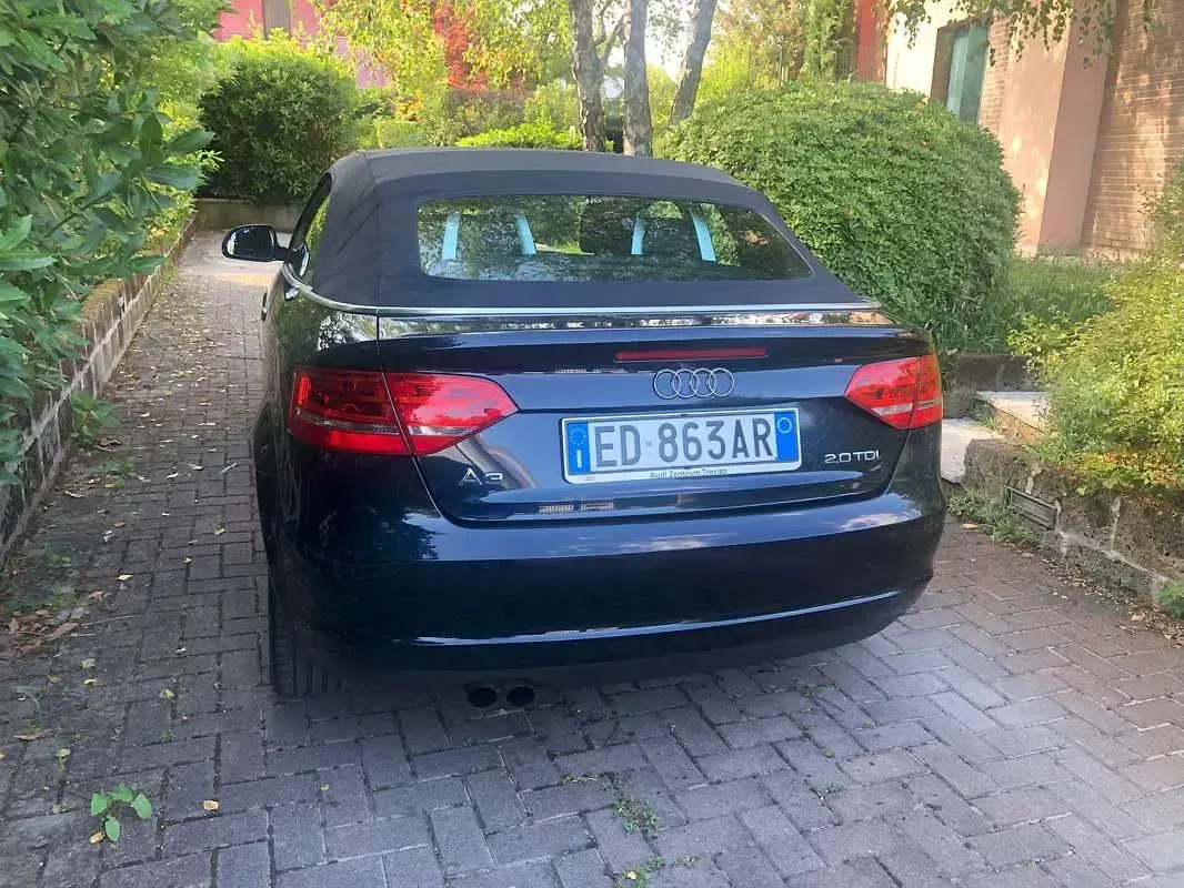 Usata Audi A3 Cabriolet Ambition 140 CV (102 kW) 2010 Blu/azzurro Cabrio