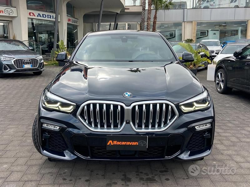 Usata BMW X6 M Sport 265 CV (194 kW) 2020 Blu SUV