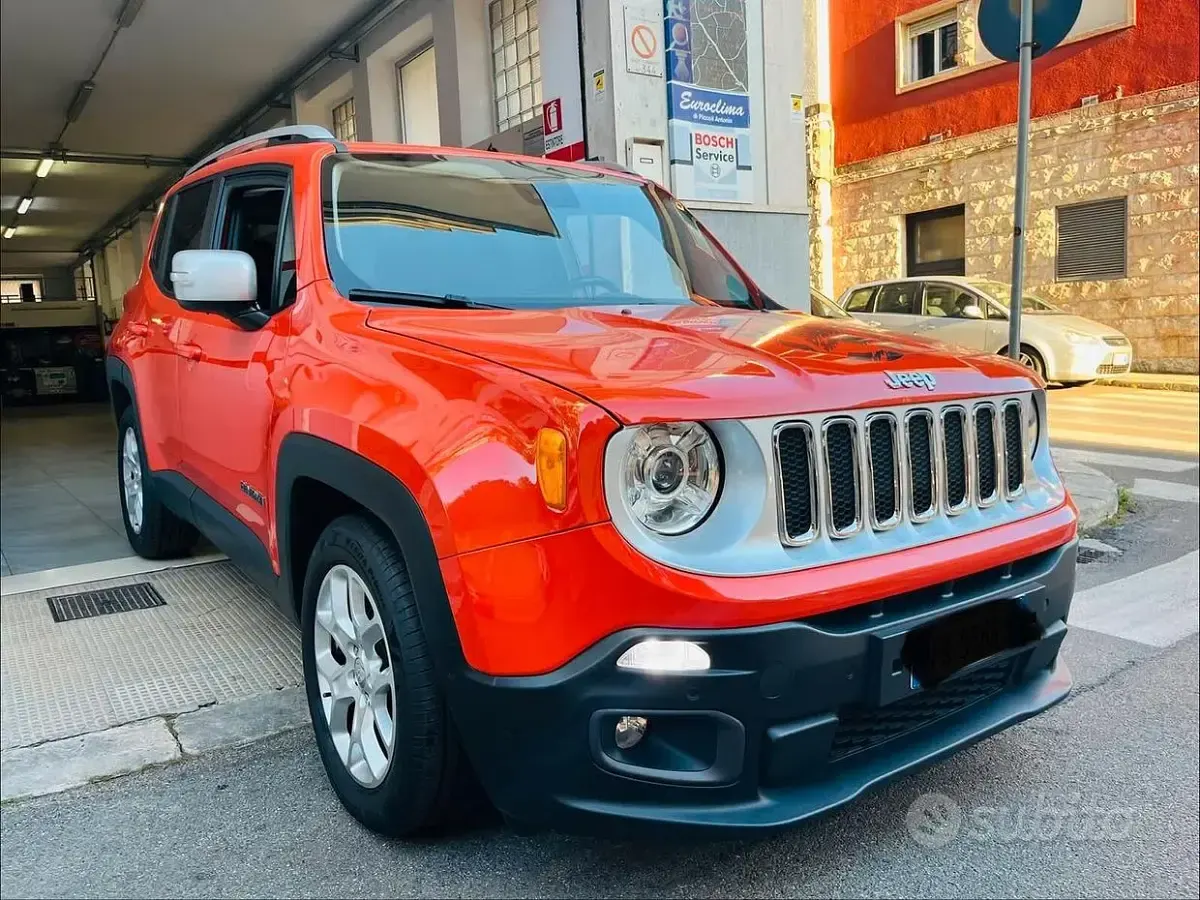 Usata Jeep Renegade 120 CV (88 kW) 2017 Arancione SUV