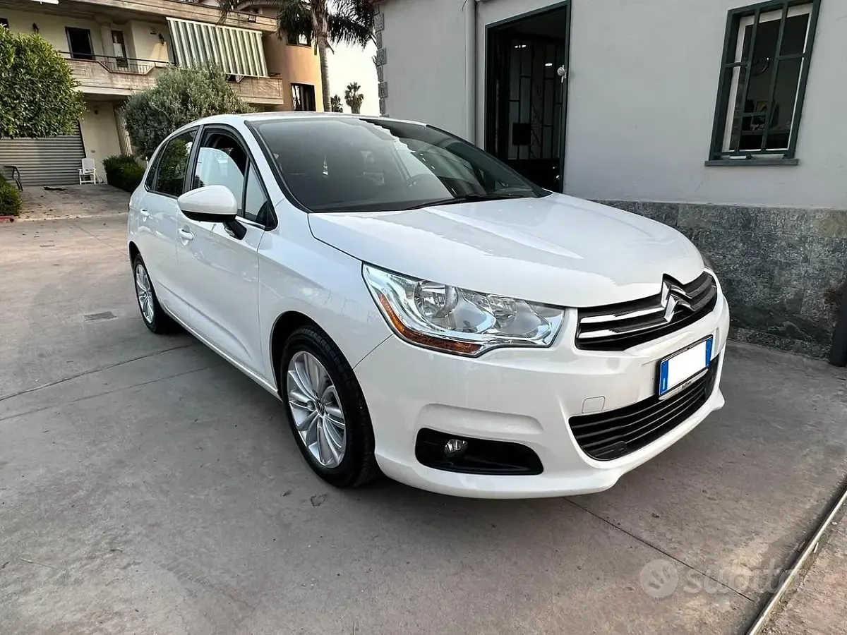 Usata Citroën C4 92 CV (67 kW) 2014 Bianco Berlina