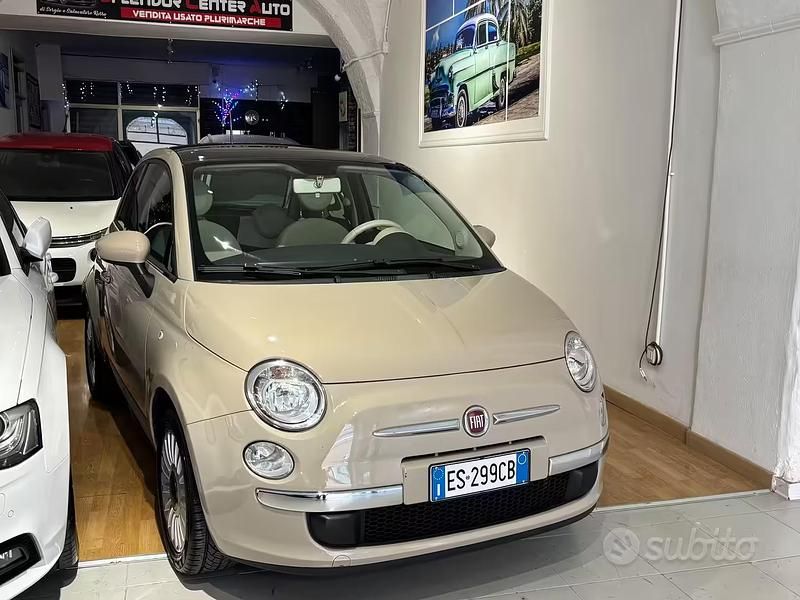 Usata Fiat 500 Lounge 69 CV (50 kW) 2013 Marrone Berlina