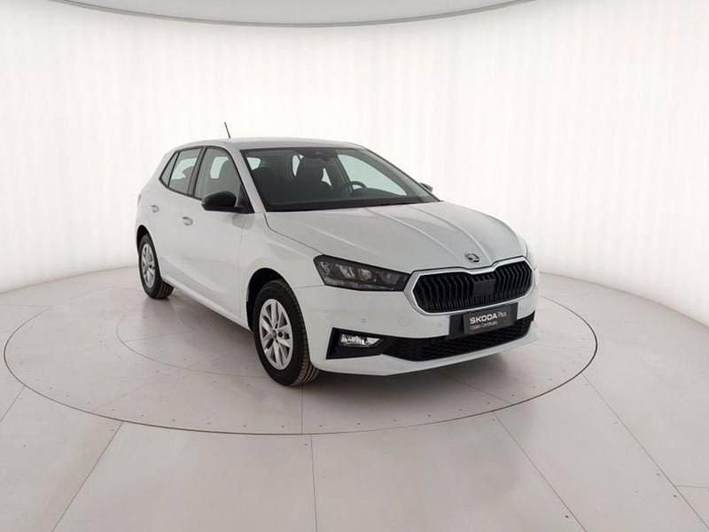 Nuova Skoda Fabia 80 CV (58 kW) 2025 Bianco metallizzato Utilitaria