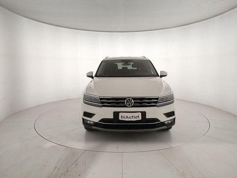 Usata VW Tiguan Allspace Advance 150 CV (110 kW) 2018 Bianco SUV