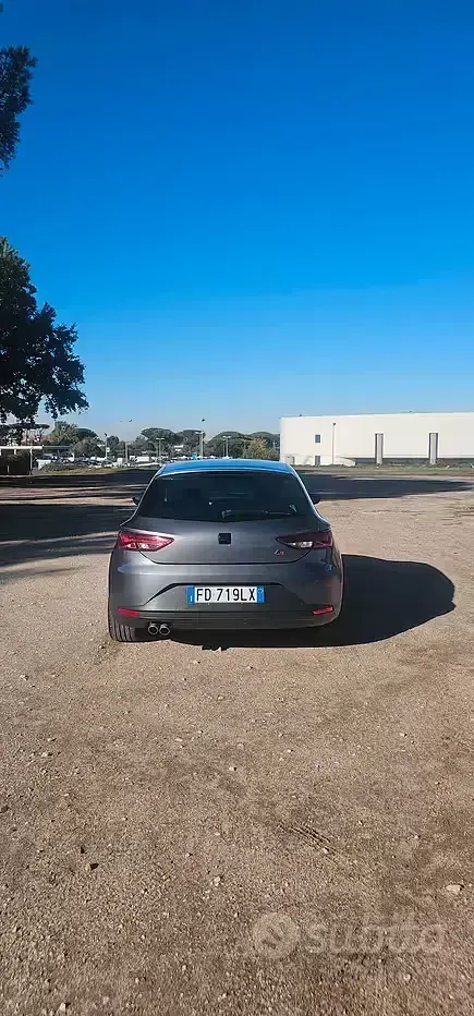 Usata Seat Leon FR 184 CV (135 kW) 2016 Grigio