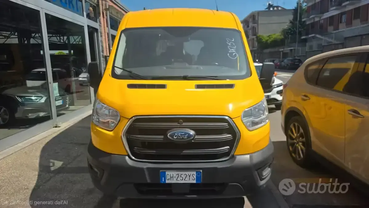 Usata Ford Transit Trend 131 CV (96 kW) 2022 Giallo Station wagon