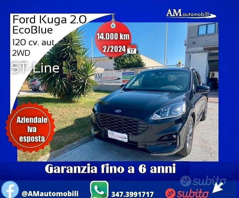 Nero Usata 2024 Ford Kuga ST-Line X SUV | 25.300 € (Super prezzo) - Immagine 1/4