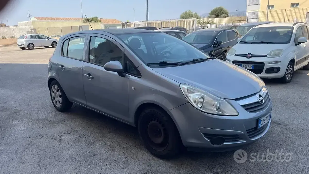 Usata Opel Corsa Enjoy 80 CV (58 kW) 2008 Blu Utilitaria