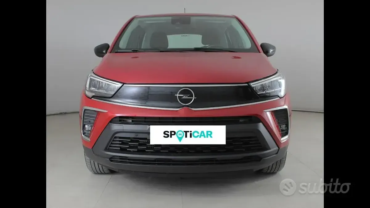 Usata Opel Crossland Edition 110 CV (80 kW) 2021 Rosso SUV
