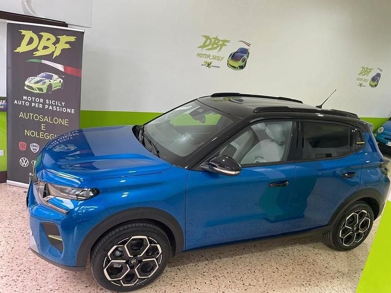 Nuova Citroën C3 100 CV (73 kW) 2025 Blu Utilitaria
