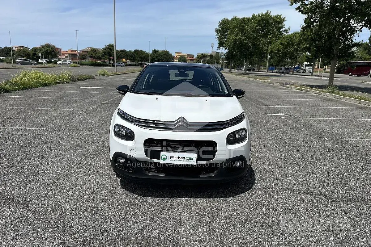 Usata Citroën C3 Shine 102 CV (75 kW) 2019 Bianco Utilitaria