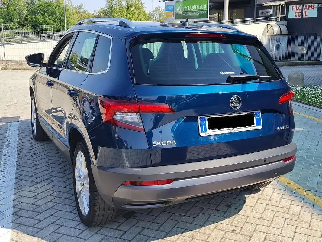 Usata Skoda Karoq Style 116 CV (85 kW) 2019 Blu/azzurro SUV