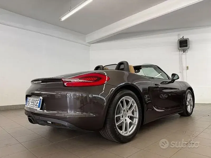 Usata Porsche Boxster 265 CV (194 kW) 2014 Marrone Cabrio