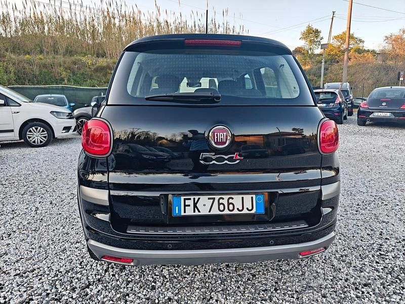 Usata Fiat 500L Cross 95 CV (69 kW) 2018 Nero Monovolume