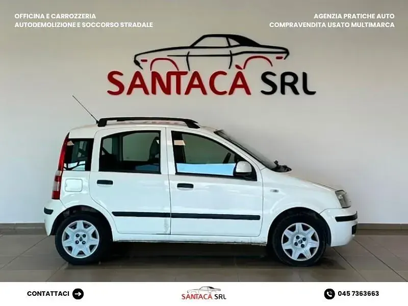 Usata Fiat Panda Dynamic 75 CV (55 kW) 2011 Bianco Utilitaria